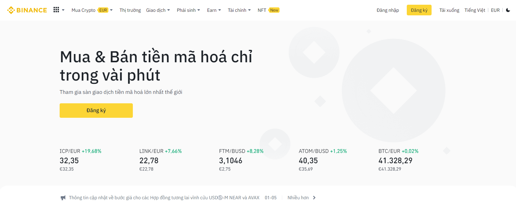 Binance cung cấp các giao dịch nhanh chóng và an toàn Binance cung cấp các giao dịch nhanh chóng và an toàn