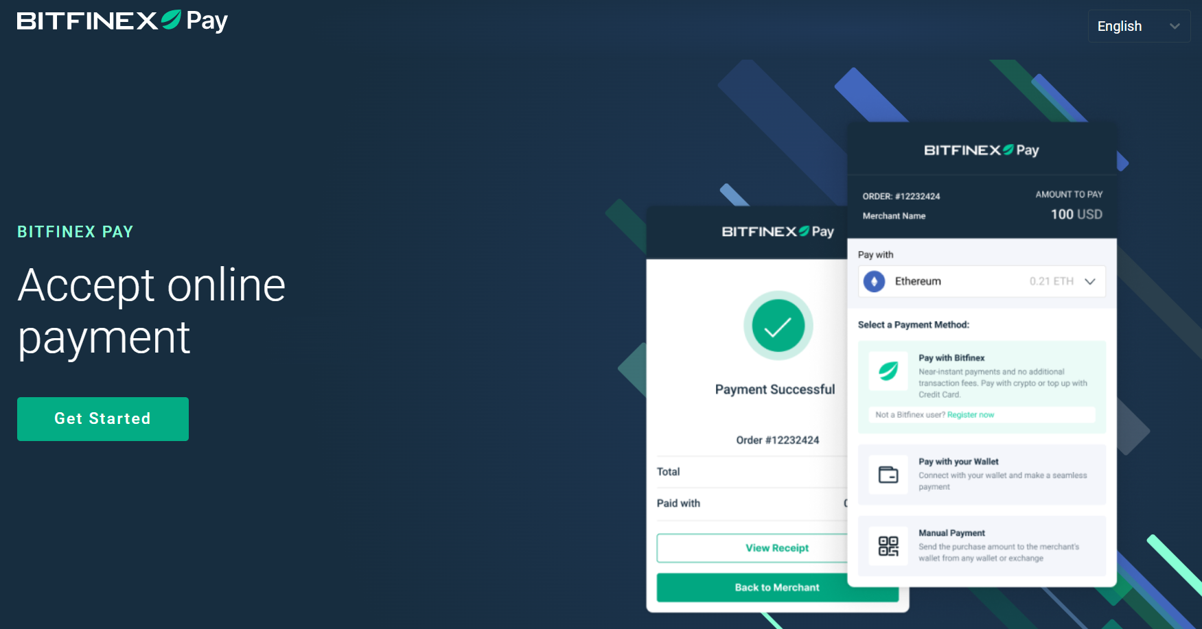 Bitfinex Pay là một tiện ích cho phép bạn chấp nhận thanh toán bằng tiền điện tử Bitfinex Pay là một tiện ích cho phép bạn chấp nhận thanh toán bằng tiền điện tử