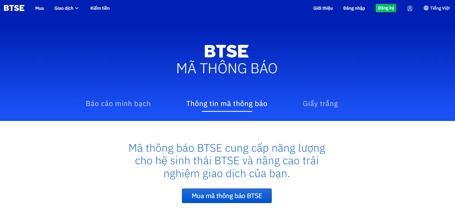 BTSE là mã thông báo trao đổi chạy trên Liquid, một mạng lưới thanh toán dựa trên sidechain Bitcoin dành cho các nhà giao dịch và trao đổi BTSE là mã thông báo trao đổi chạy trên Liquid, một mạng lưới thanh toán dựa trên sidechain Bitcoin dành cho các nhà giao dịch và trao đổi