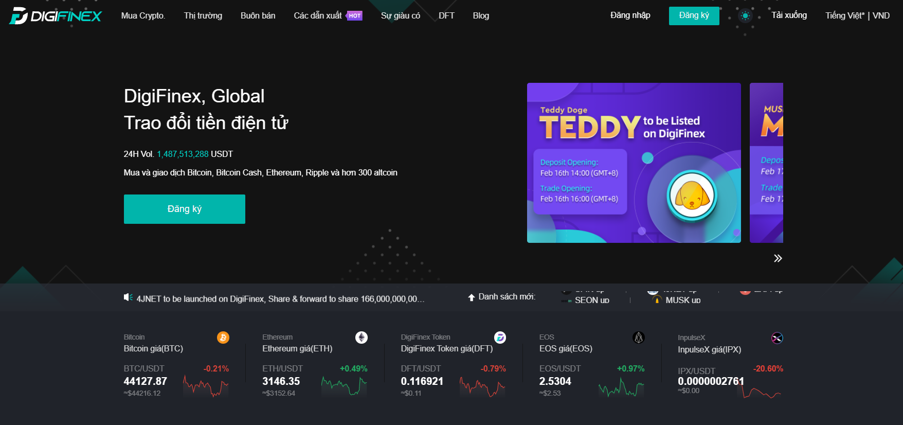 Nền tảng giao dịch phái sinh tiền điện tử DigiFinex Nền tảng giao dịch phái sinh tiền điện tử DigiFinex