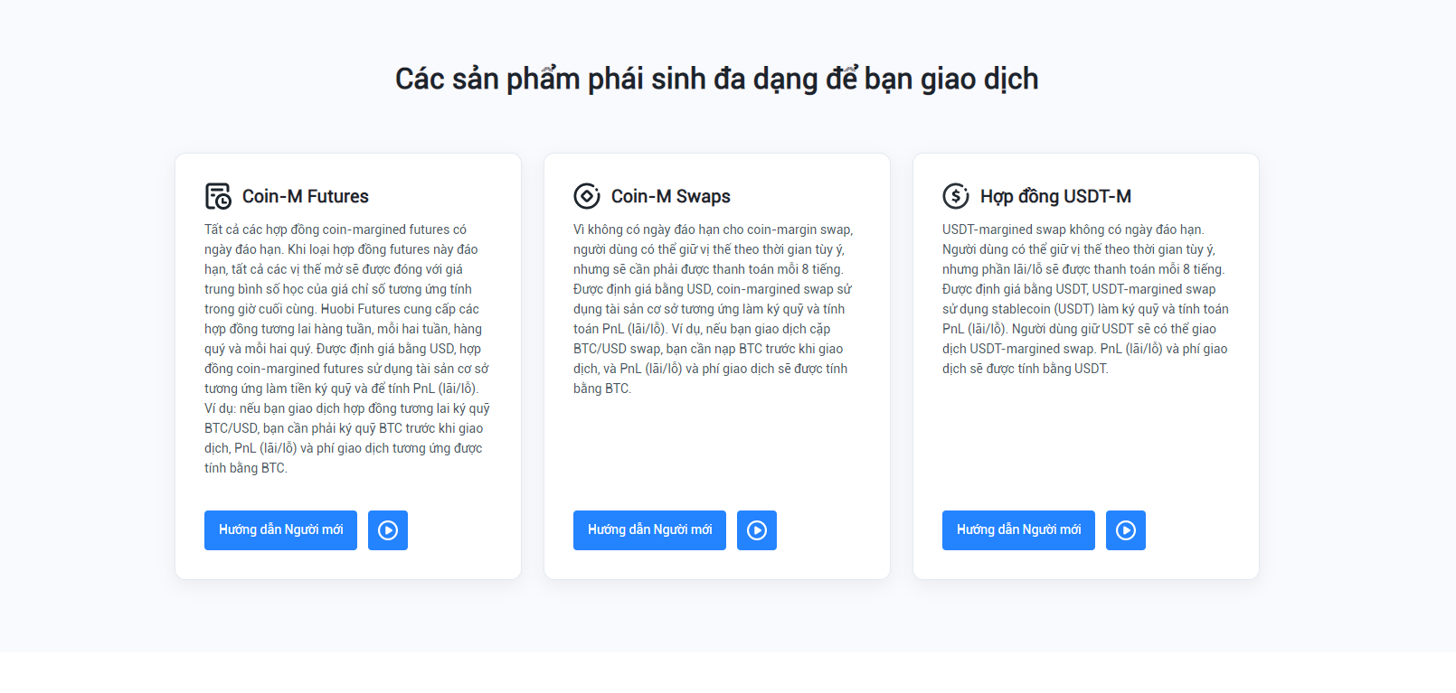Sàn giao dịch Huobi Global cung cấp các sản phẩm phái sinh tiền điện tử Sàn giao dịch Huobi Global cung cấp các sản phẩm phái sinh tiền điện tử