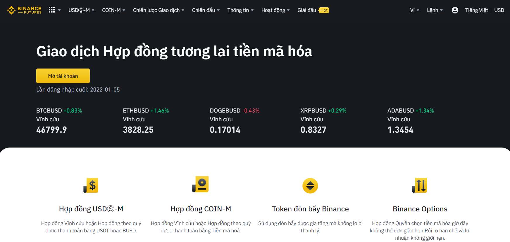 Binance Futures cung cấp nhiều lựa chọn tiền điện tử với các đồng tiền mới được niêm yết liên tục Binance Futures cung cấp nhiều lựa chọn tiền điện tử với các đồng tiền mới được niêm yết liên tục